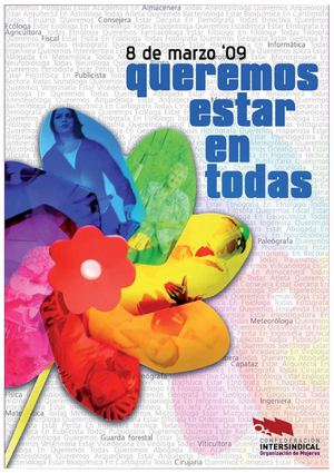 MUJER TRABAJADORA 8 DE MARZO