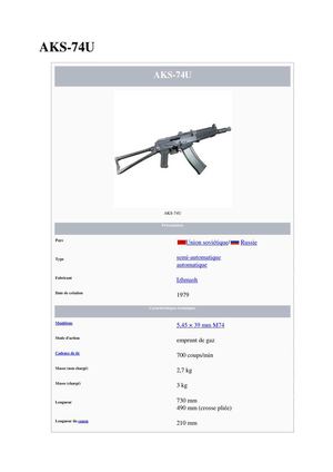 AKS-74U