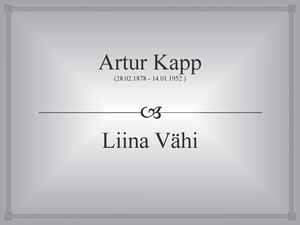 Artur Kapp