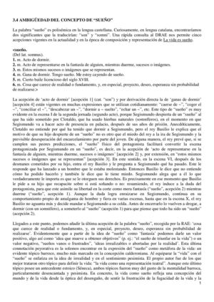 La vida es sueño. Cápsula 04. Ambigüedad del concepto de sueño