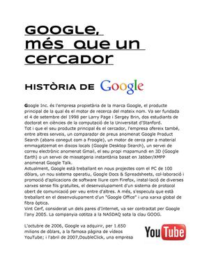 Google, més que un cercador