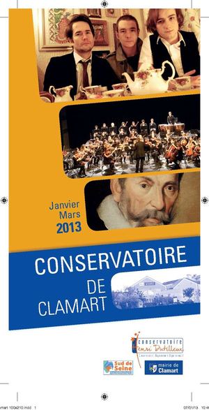 Brochure Conservatoire Clamart Hiver 2013