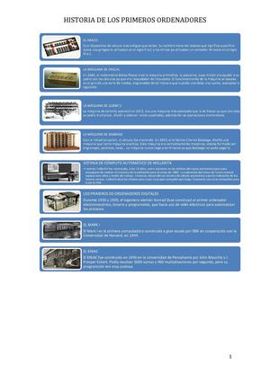 HISTORIA DE LOS ORDENADORES