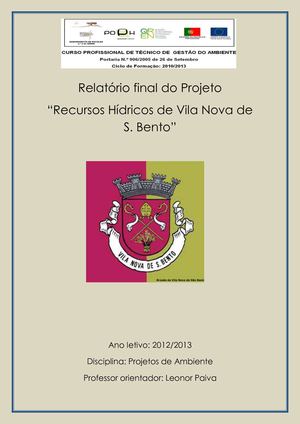 Relatório final do projeto 