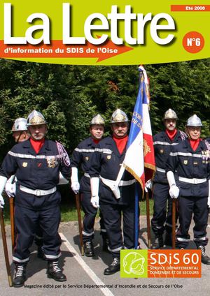 Septembre 2008 - N°6 - La lettre d'information du SDIS de l'Oise
