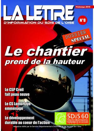Février 2008 - n°8 - La Lettre d'information du SDIS de l'OIse