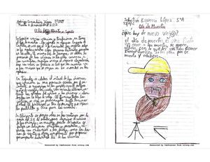 NOS ESCRIBEN NUESTROS AMIGOS DE 5º DE MÉXICO DF