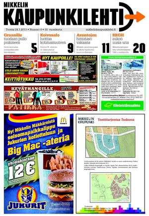 Mikkelin Kaupunkilehti 04/2013