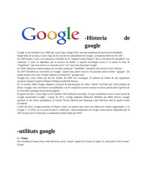 Google, més que un cercador.