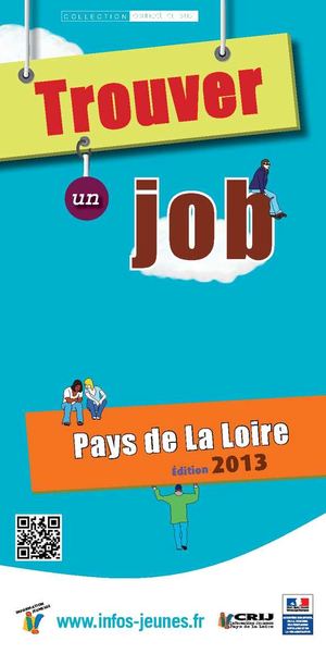 Trouver un job - édition 2013