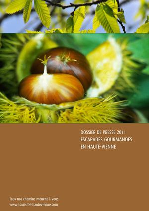 Dossier de presse Gastronomie CDT Haute-Vienne