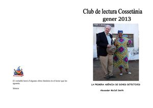 LA PRIMERA AGÈNCIA DE DONES DETECTIVES, de Alexander McCall Smith