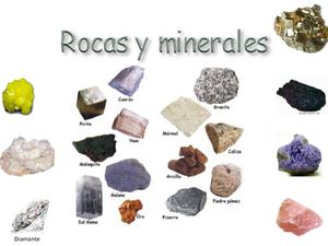 rocas y minerales