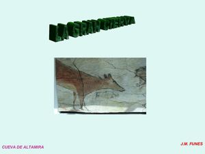 GRAN CIERVA DE LA CUEVA DE ALTAMIRA