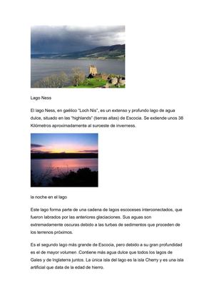 LA LEYENDA DEL NESSIE