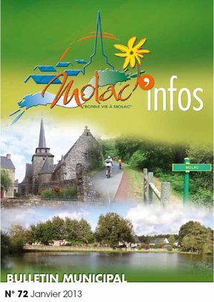 Molac'Infos n°72 - Janvier 2013