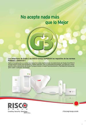 DETECTORES GRADO 3 RISCO