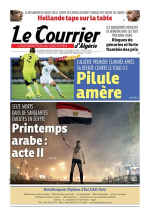 Courrier du 27/01