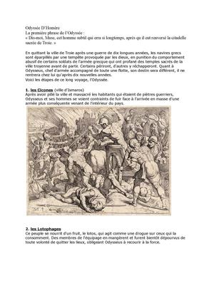 L'Odyssée d'Homere 