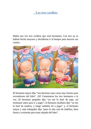 Los 3 cerditos