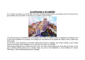 La princesa y el caballo