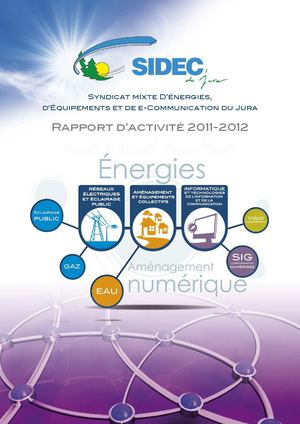 Rapport d'activité 2011-2012 Sidec du Jura