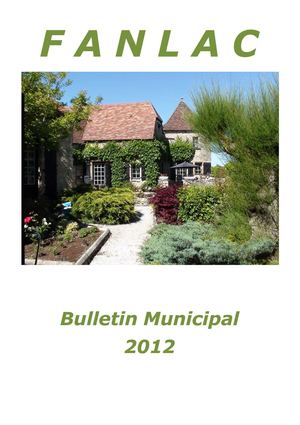 Bulletin municipal 2O12