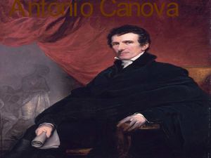 ARTE CANOVA Y THORVAILDSEN