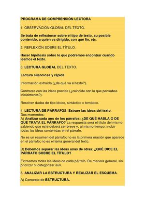 Esquemas y resúmenes