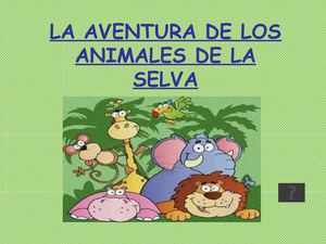 Libro de los animales de la selva