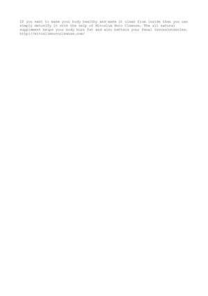 Be Slim and Feel Energetic