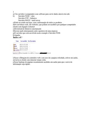 M3 - Servidores (Ficha de trabalho 1)