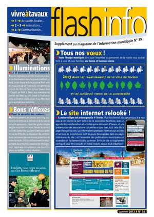 Flash info janvier 2013