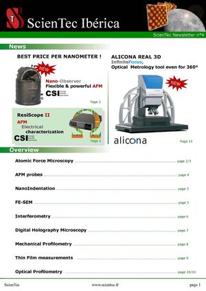 Newsletter ScienTec Ibérica