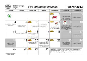 Full informatiu febrer 2013
