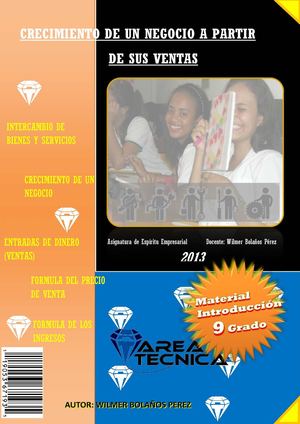 CRECIMIENTO DE UN  NEGOCIO A PARTIR DE SUS VENTAS