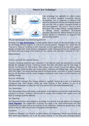 What Is Trac Technology?