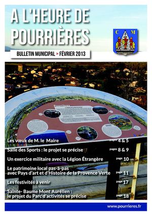 Bulletin Municipal de Pourrières février 2013