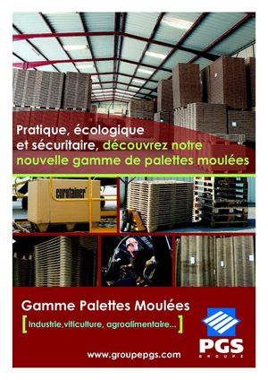 Plaquette PGS "Palettes Moulées"