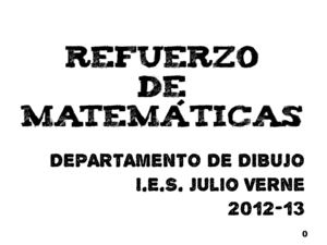 REFUERZO MATEMÁTICAS 3º ESO