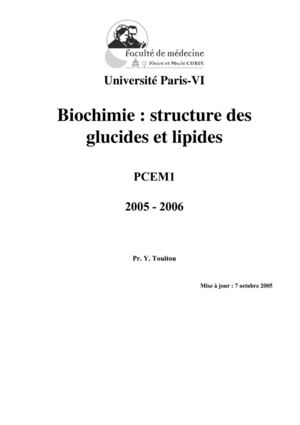 Biochimie