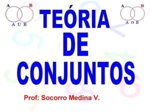 teoria de conjuntos