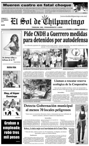 El Sol de Chilpancingo - 03 Febrero 2013