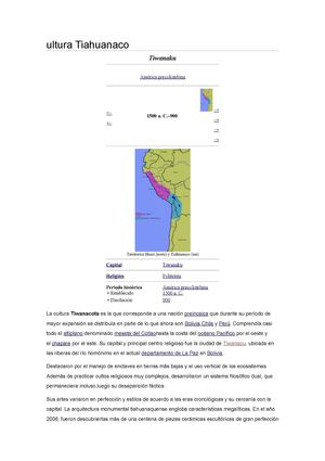 las culturas incaicas