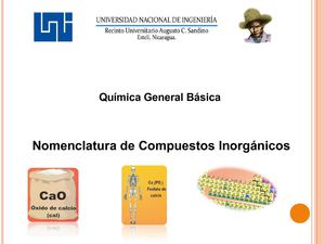 Nomenclatura de Compuestos Inorganicos