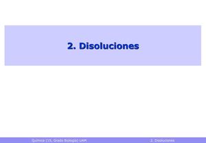 Disoluciones