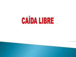 6 - Caida libre
