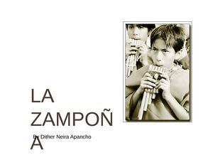 La zampoña