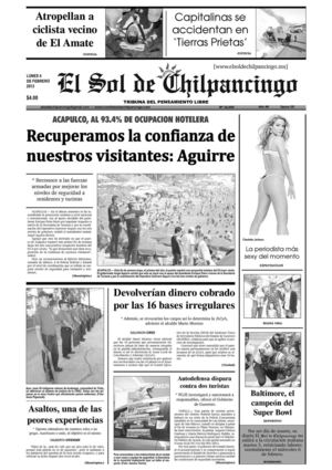 El Sol de Chilpancingo - 04 Febrero 2013