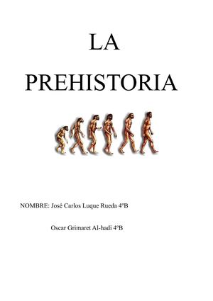 LA PREHISTORIA